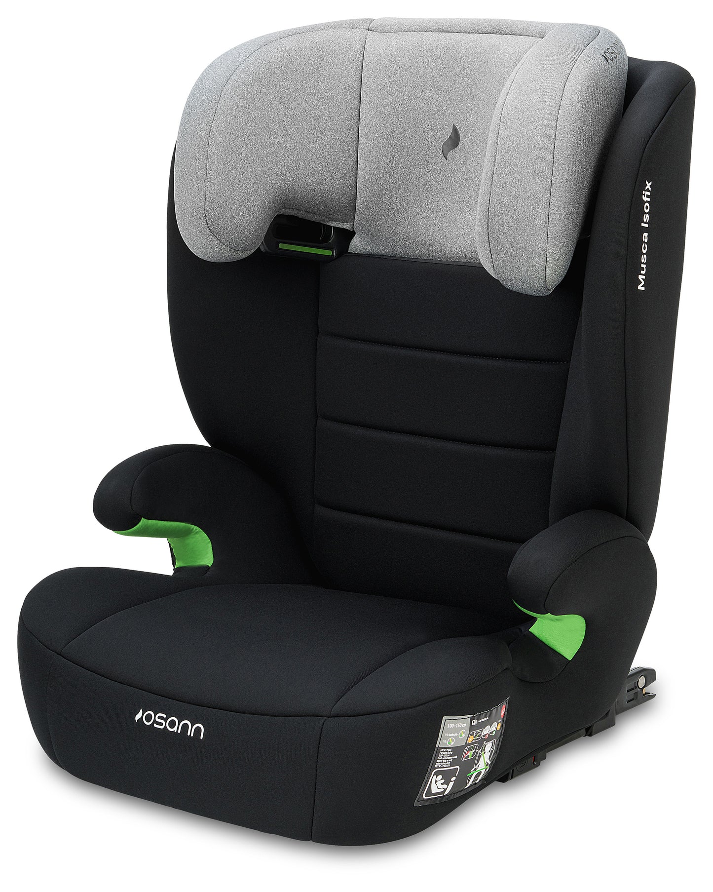 Seggiolino auto Musca isofix da 100 cm a 150 cm da 4 a 12 anni circa