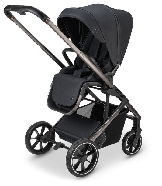 Carrozzina e passeggino JUNTOS: Duo combinato compatto e leggero EX EXPO