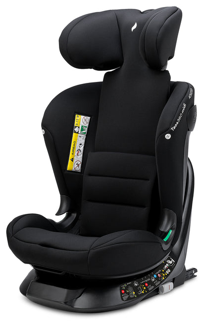 Seggiolino auto TAOS360 midi iSize da cm 76 a cm 150 altezza bambino - Da circa 9 mesi a circa 12 anni