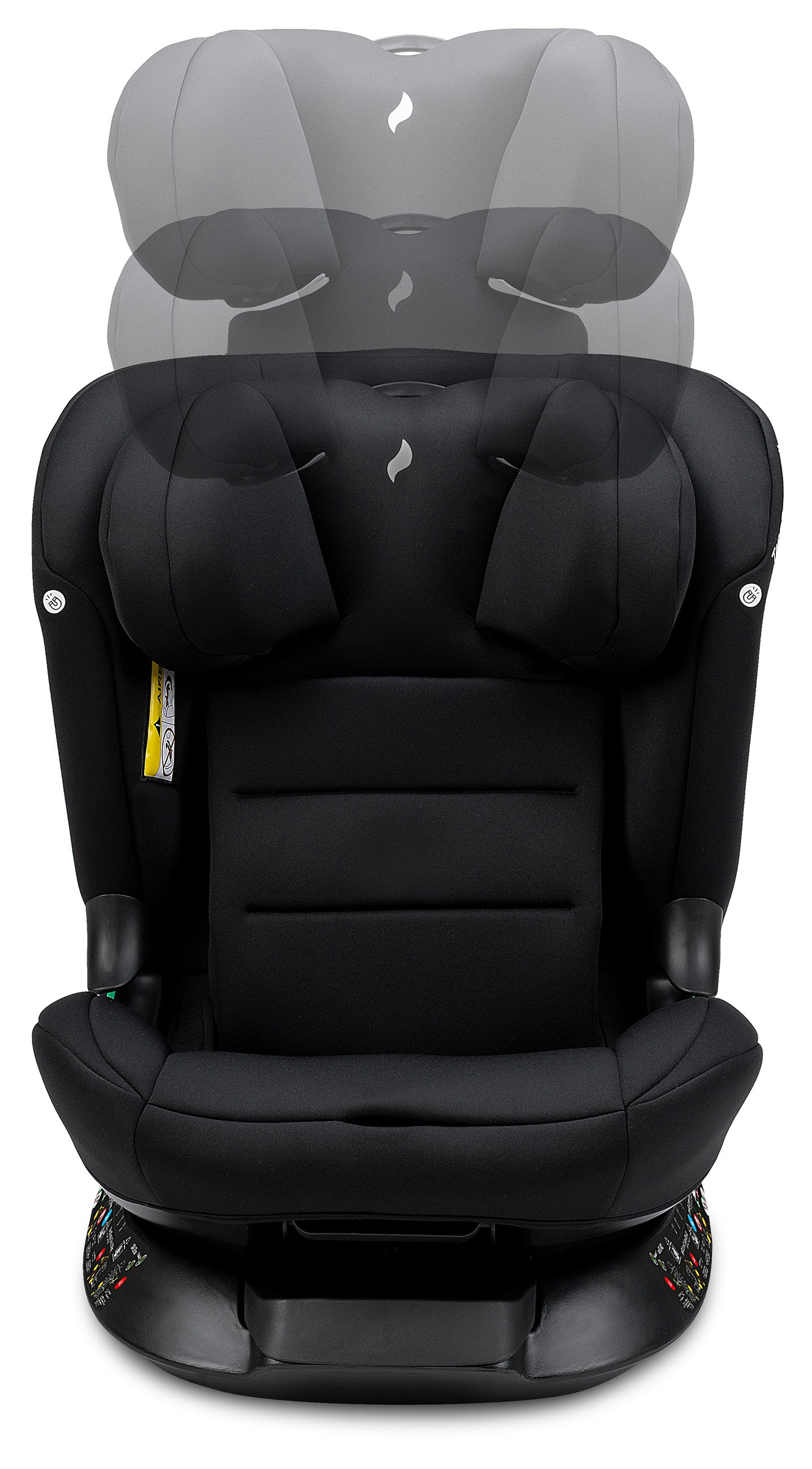 Seggiolino auto TAOS360 midi iSize da cm 76 a cm 150 altezza bambino - Da circa 9 mesi a circa 12 anni