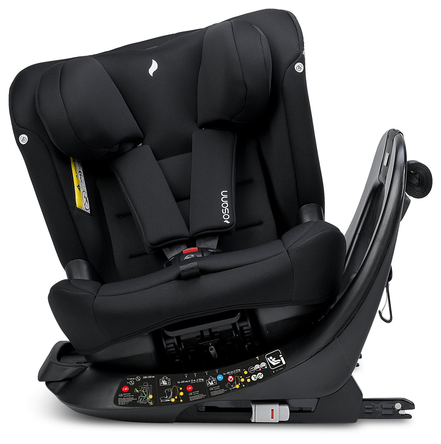 Seggiolino auto TAOS360 midi iSize da cm 76 a cm 150 altezza bambino - Da circa 9 mesi a circa 12 anni