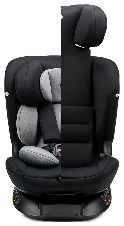 Seggiolino auto TAOS360 iSize da cm 40 a cm 150 altezza bambino - Dalla nascita a circa 12 anni