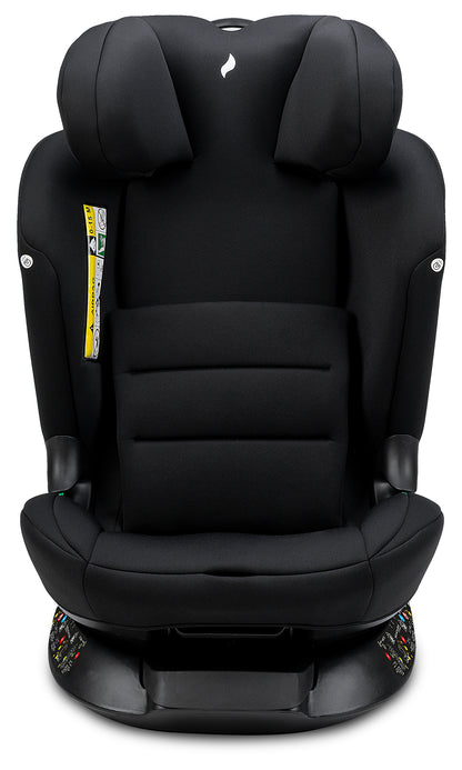 Seggiolino auto TAOS360 iSize da cm 40 a cm 150 altezza bambino - Dalla nascita a circa 12 anni