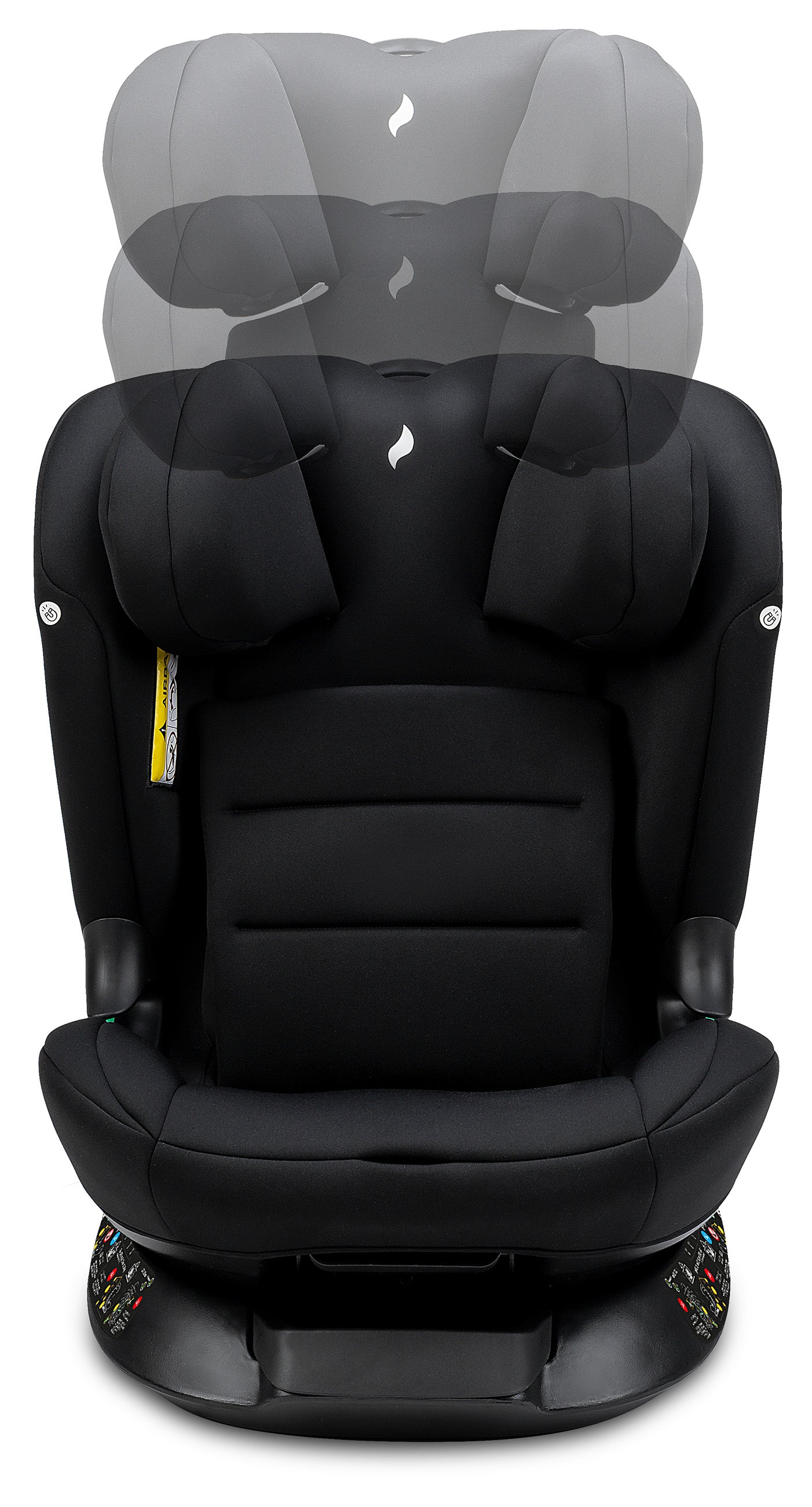 Seggiolino auto TAOS360 iSize da cm 40 a cm 150 altezza bambino - Dalla nascita a circa 12 anni