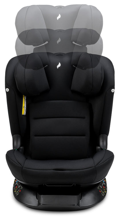 Seggiolino auto TAOS360 iSize da cm 40 a cm 150 altezza bambino - Dalla nascita a circa 12 anni