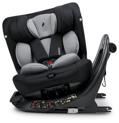 Seggiolino auto TAOS360 iSize da cm 40 a cm 150 altezza bambino - Dalla nascita a circa 12 anni